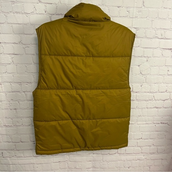 Offline by Aerie Green Brown full zip puffer vest activewear ladies size XS - Picture 8 of 9